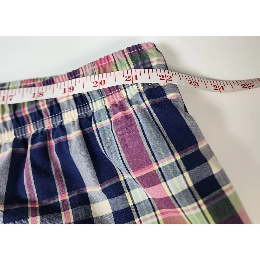 Polo Sport Ralph Lauren Plaid Swim Trunk Men's 2X Big Lined Drawstring Waist